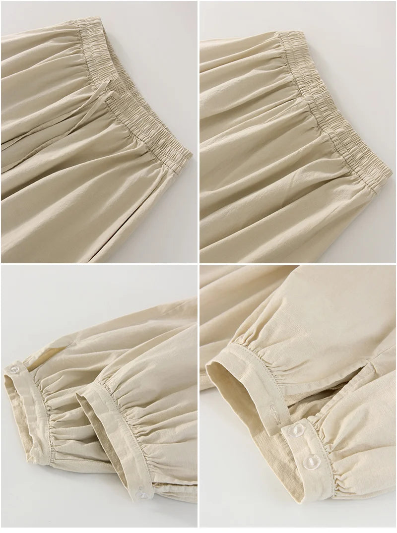 Balloon Cropped Pants