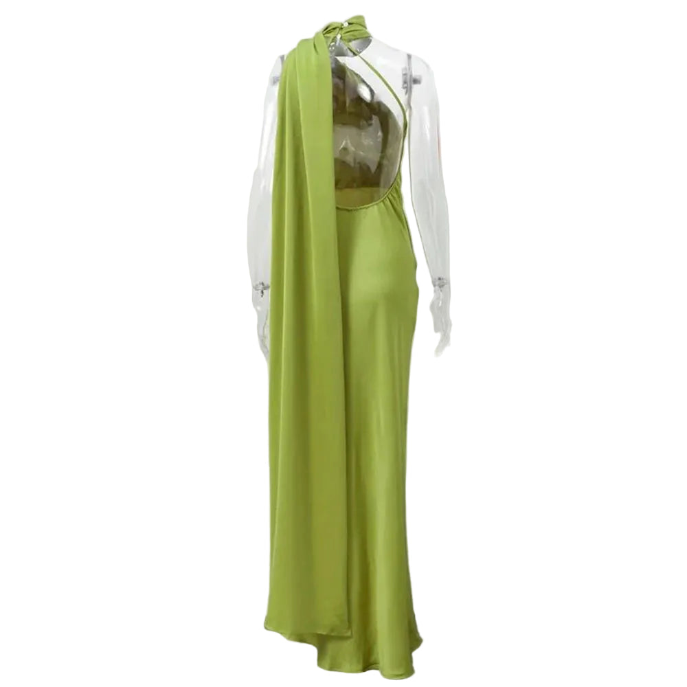 Shawl Collar Cocktail Dress