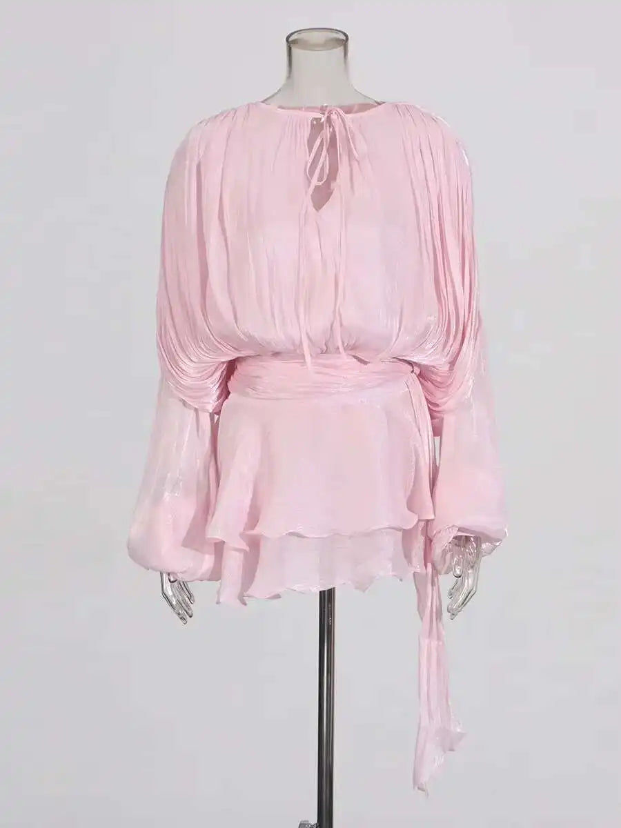 Blouson Mini Dress (More Colors)