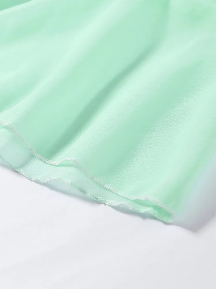 Green Lace Detail Dress