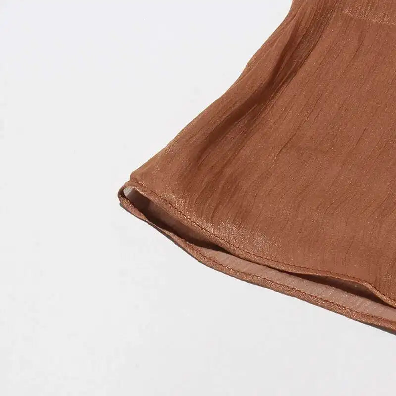 Stand Collar Maxi Dress