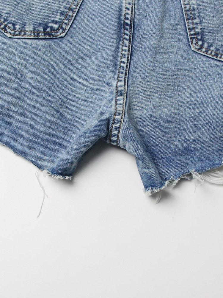 Vintage Cut Denim Shorts