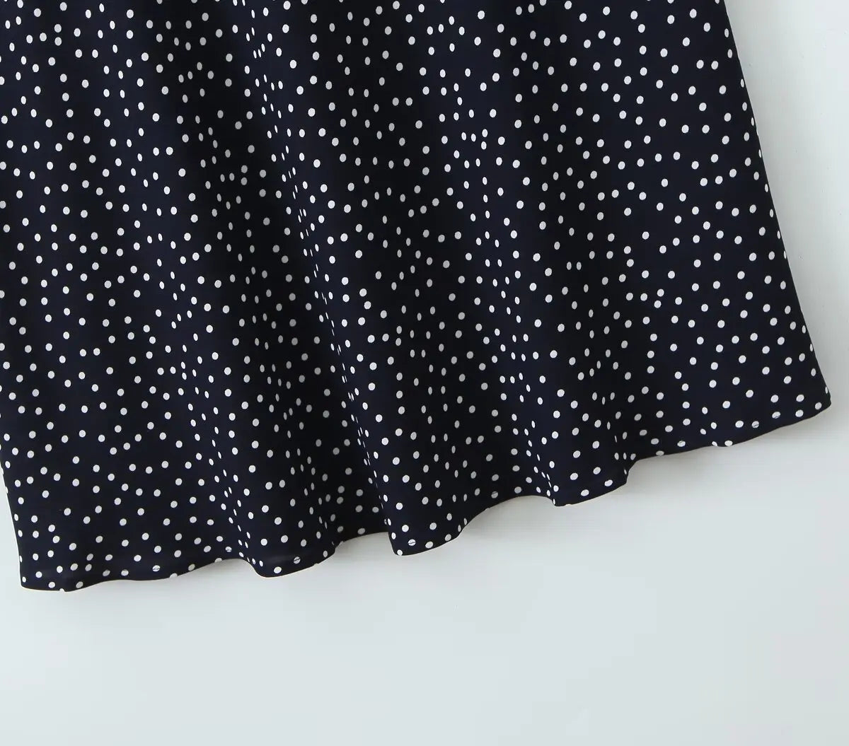 Lace Trim Midi Dress