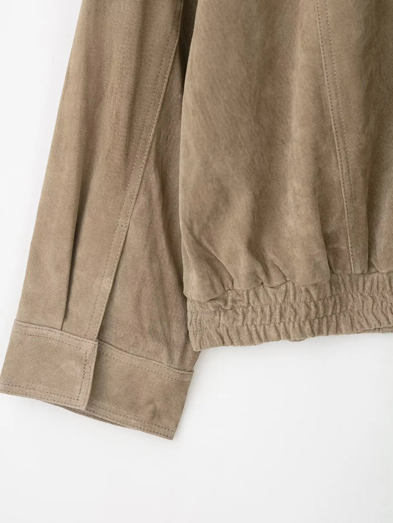 Faux Suede Jacket