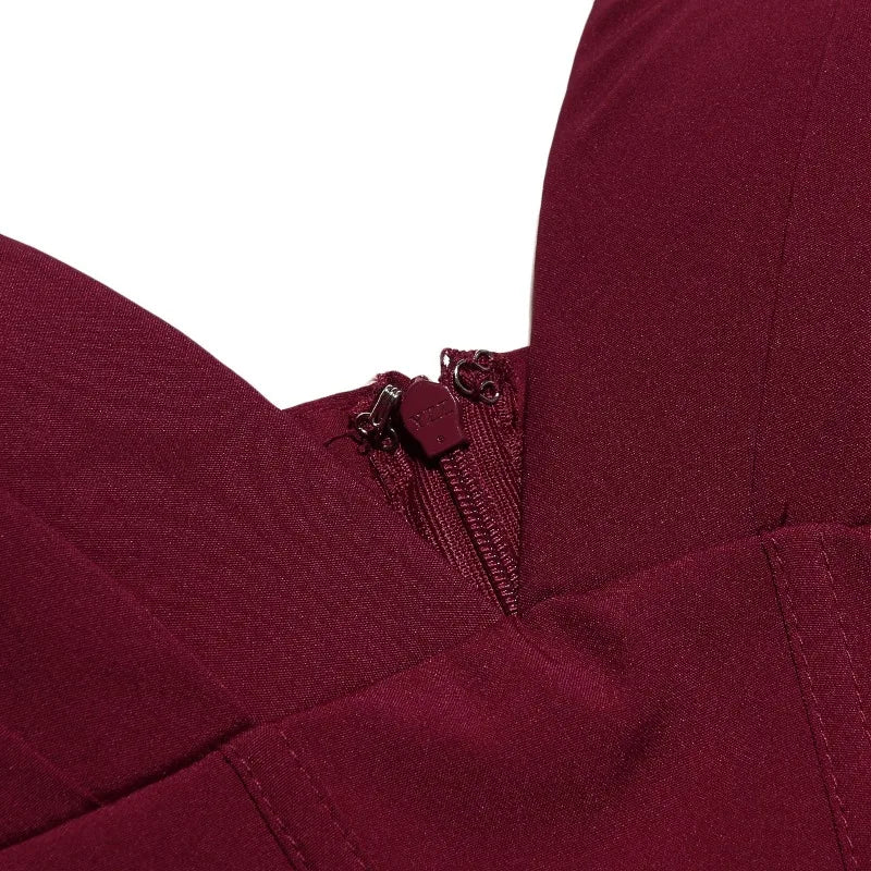 Strapless Evening Dress