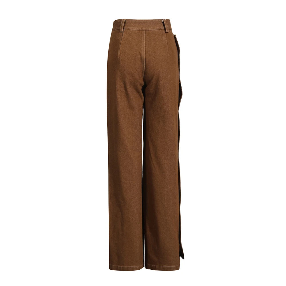 Brown Two Piece Set
