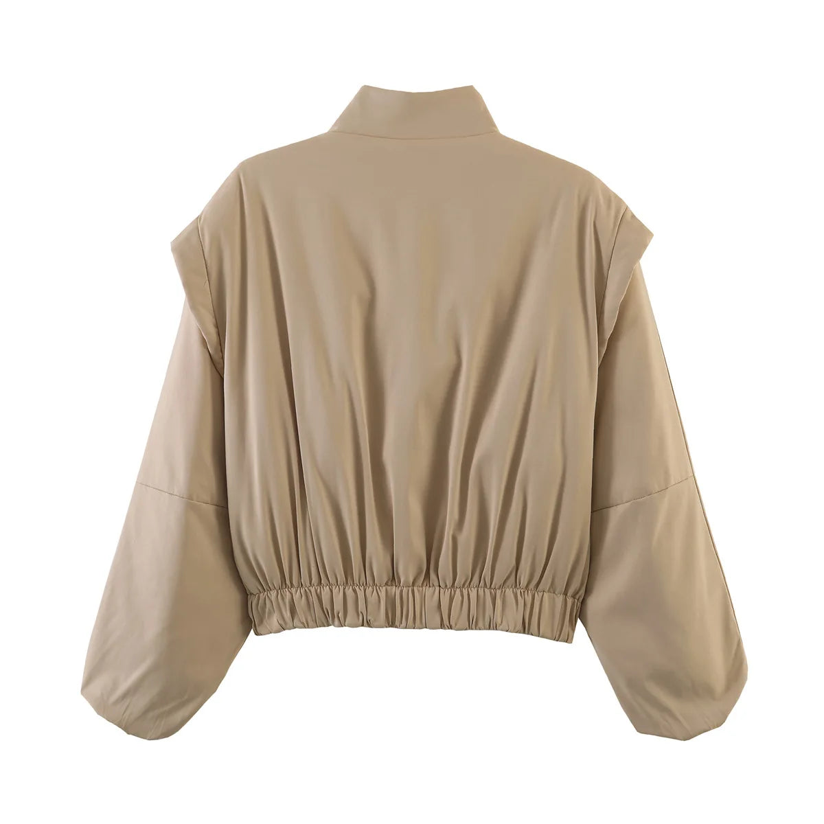 Satin Bomber Jacket