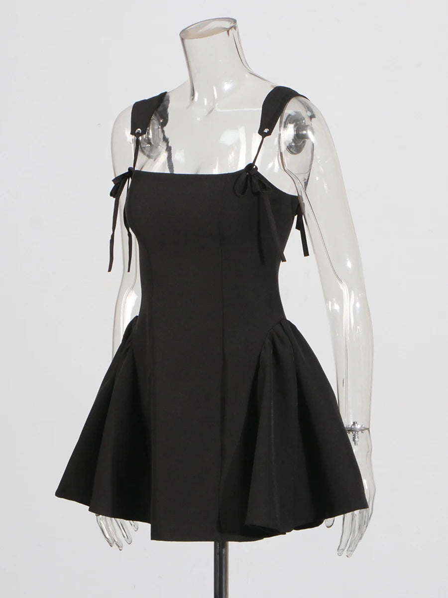 Zalia Atelier Square Neck Mini Dress