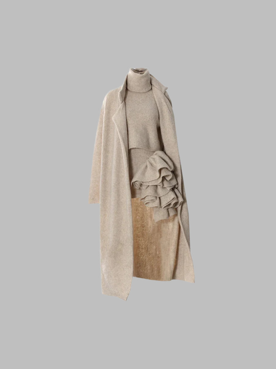 Zalia Atelier | Three Piece Knit Set