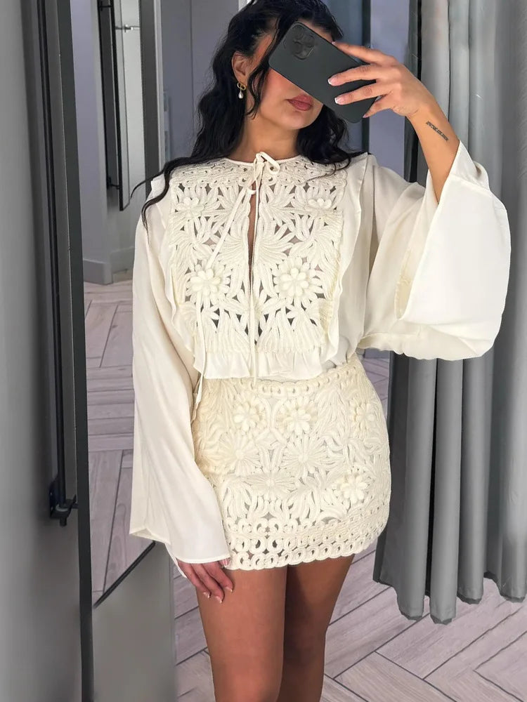 Top and Skirt Set | Zalia Atelier