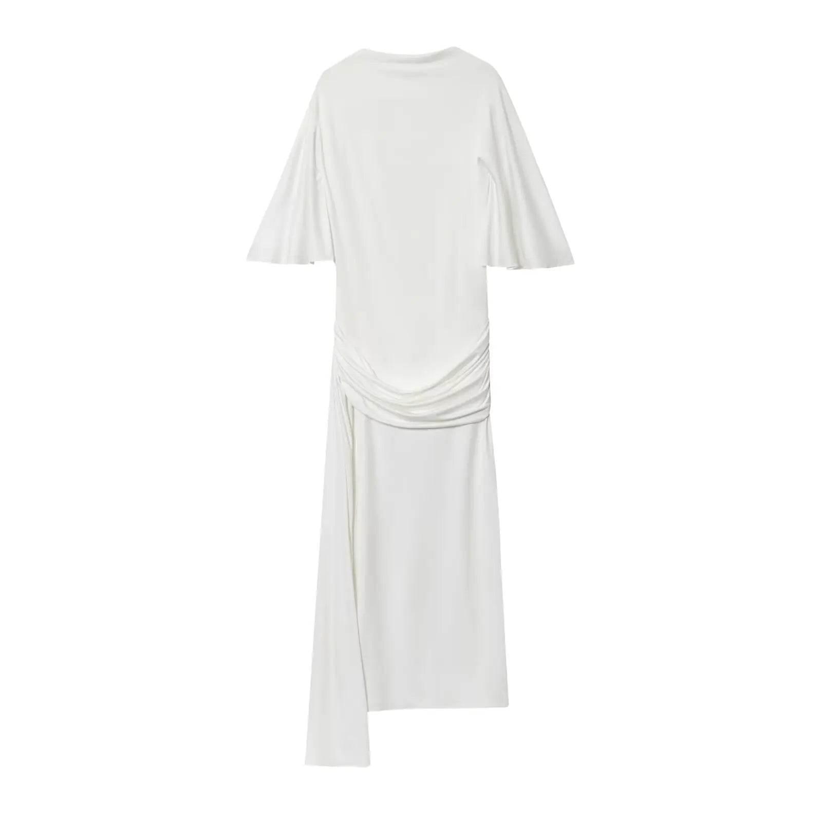 White Backless Maxi Dress | Zalia Atelier