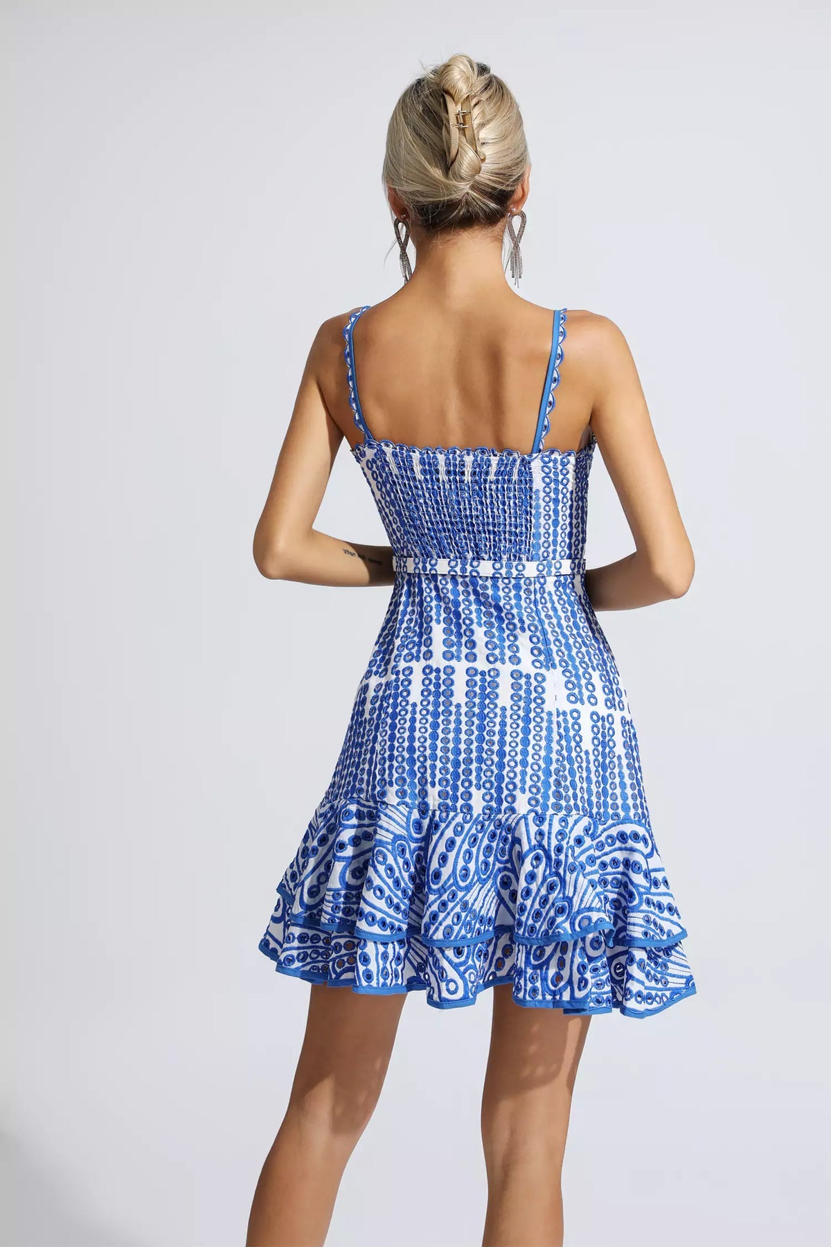 Broderie Mini Dress Charo Ruiz dupe dress