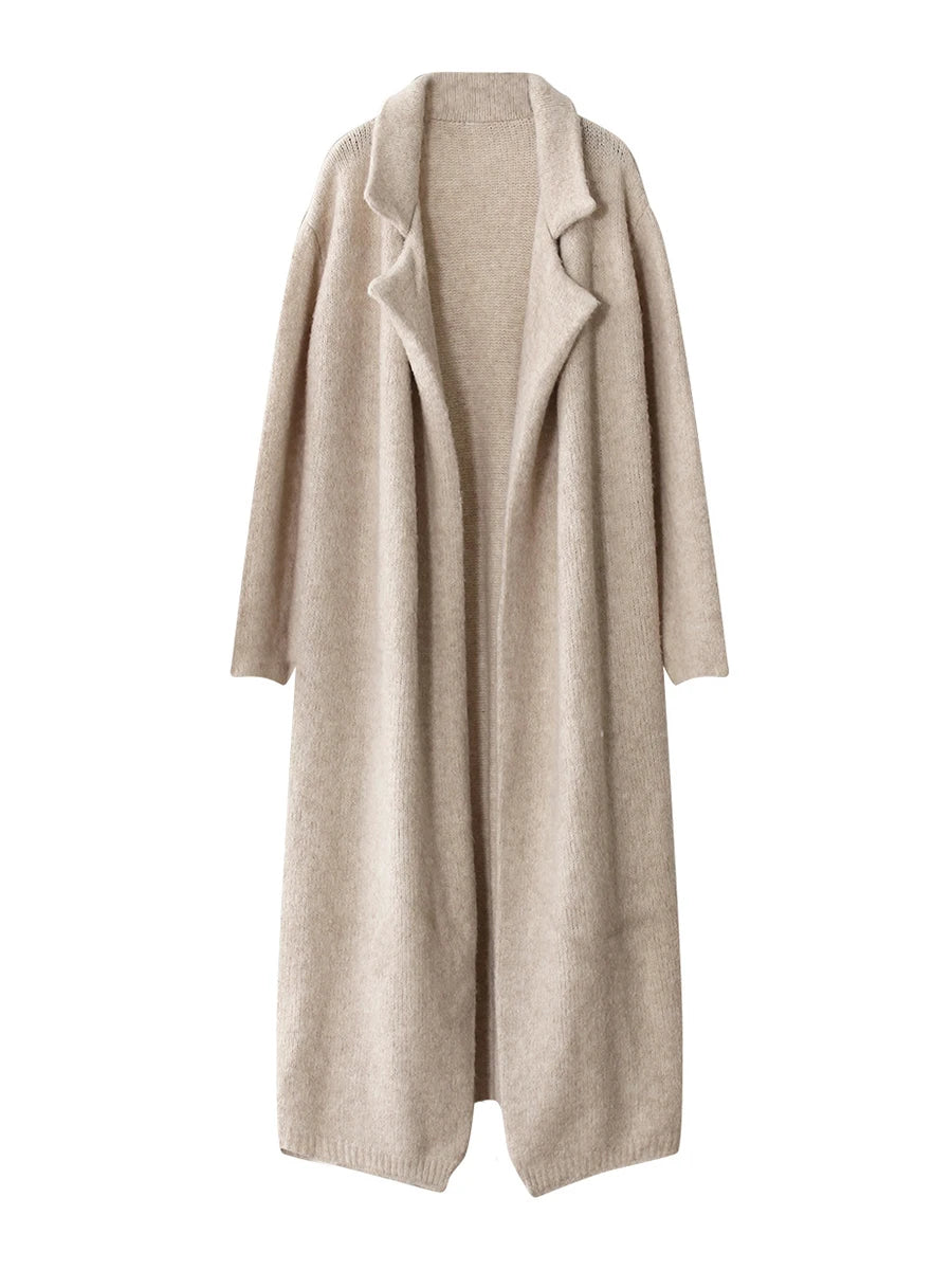 Zalia Atelier | Beige Knit Trench