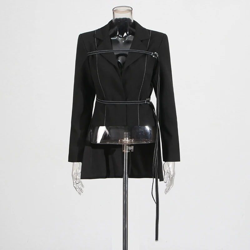 Zalia Atelier Black Blazer with Laces