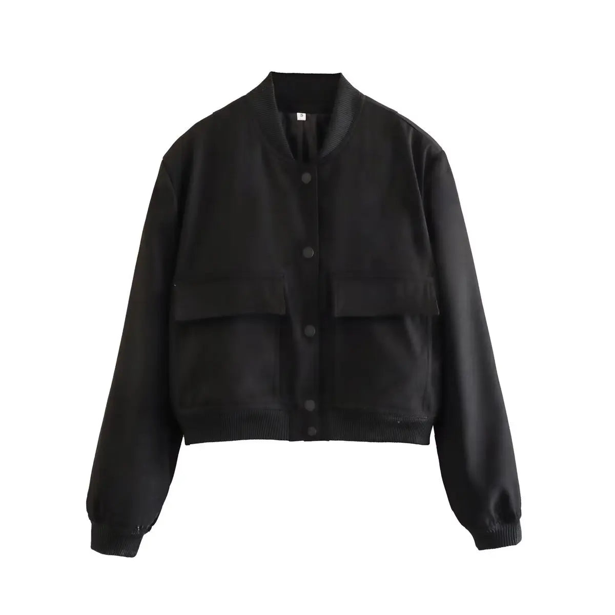 Black Bomber Jacket