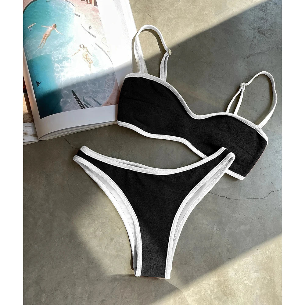 Black Micro Bikini Set | Zalia Atelier