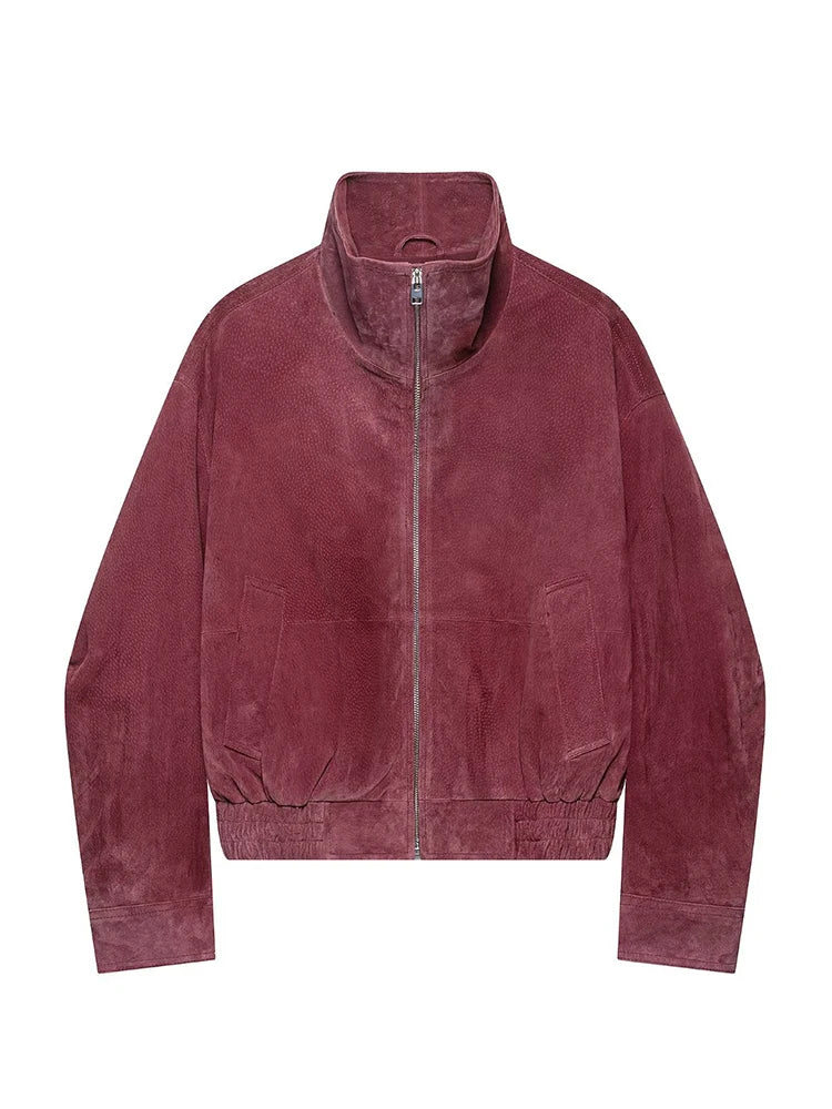 Zalia Atelier Dusty Pink Suede Jacket - Zara Dupe