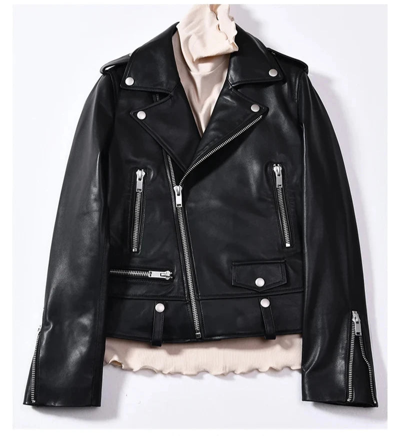 Sheepskin Leather Jacket