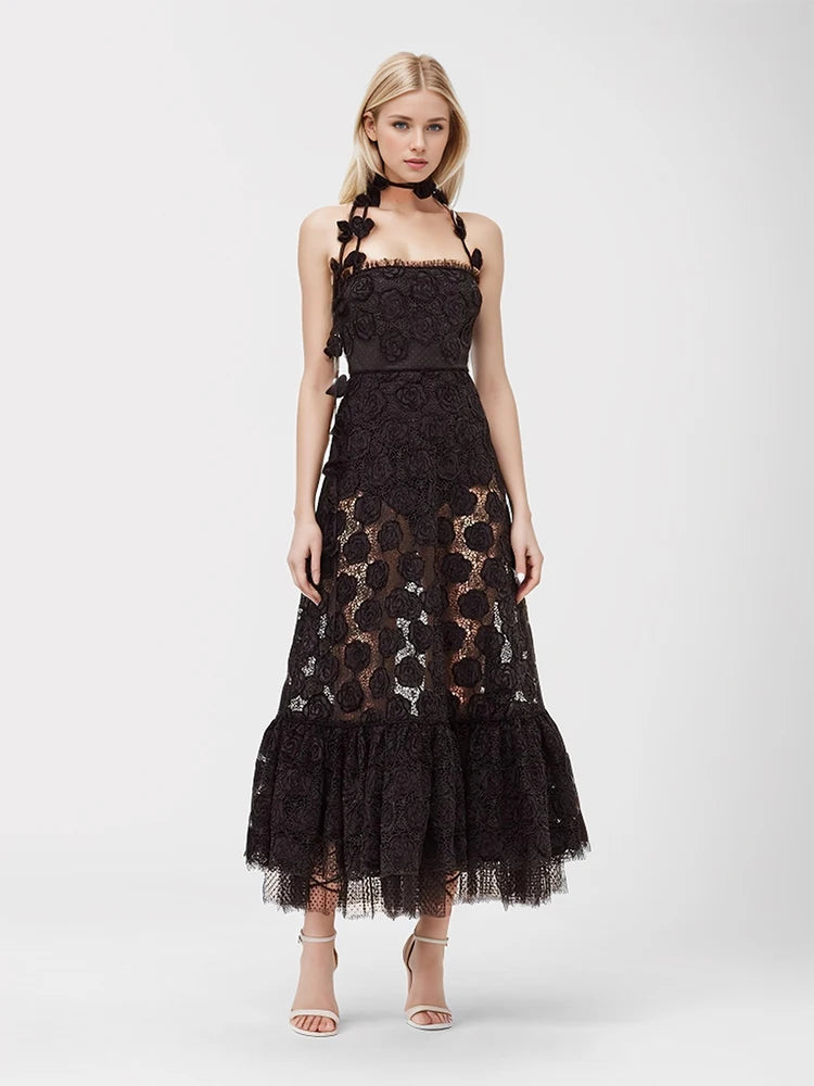 aje halter dress Roux Mini Dress