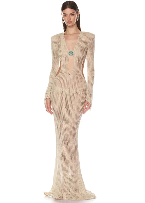 Knit Long Sleeve Dress