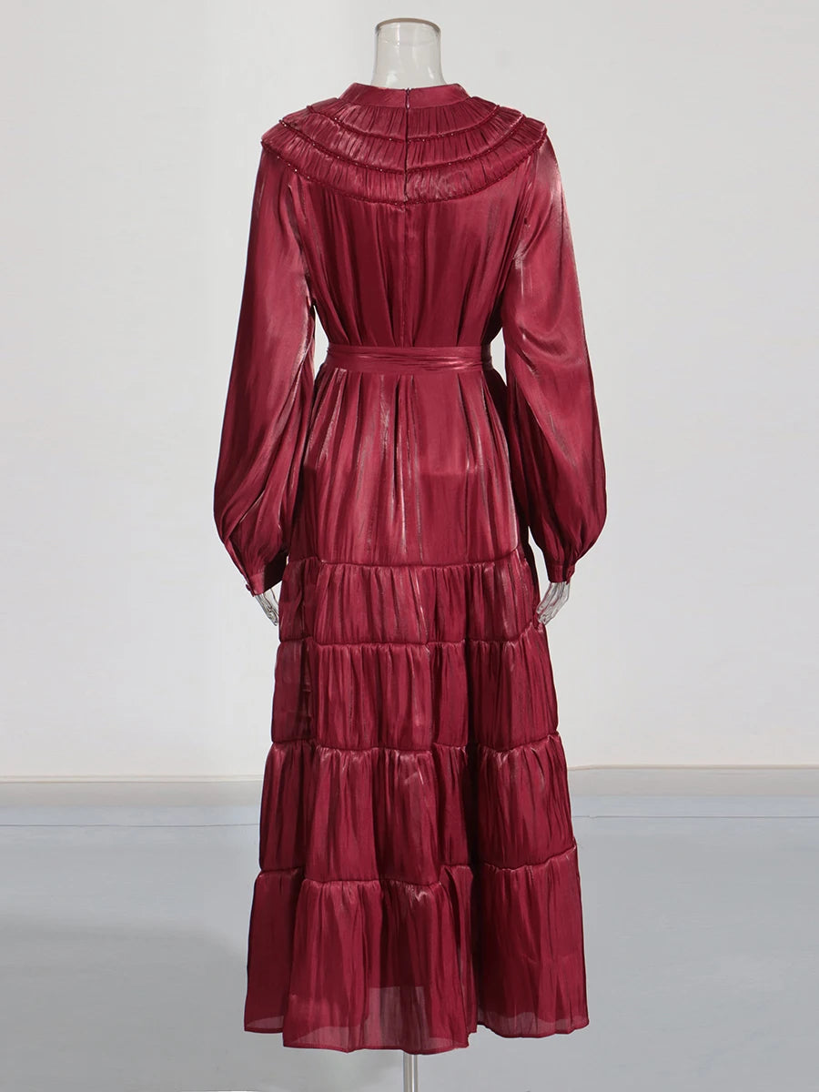 Belted Maxi Dress