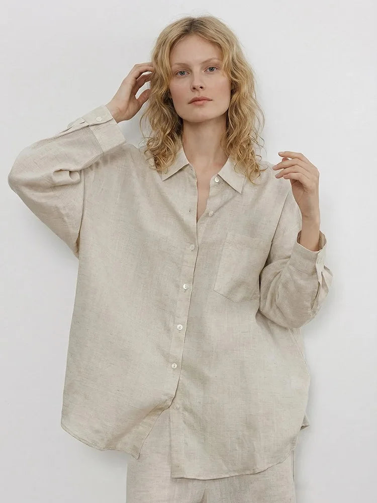  Oversized Shirt Linen