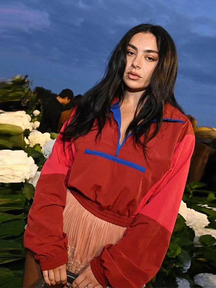 Retro Windbreaker Jacket