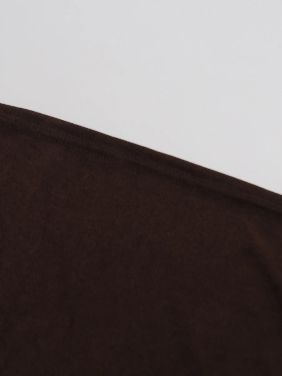 Brown Skirt Set