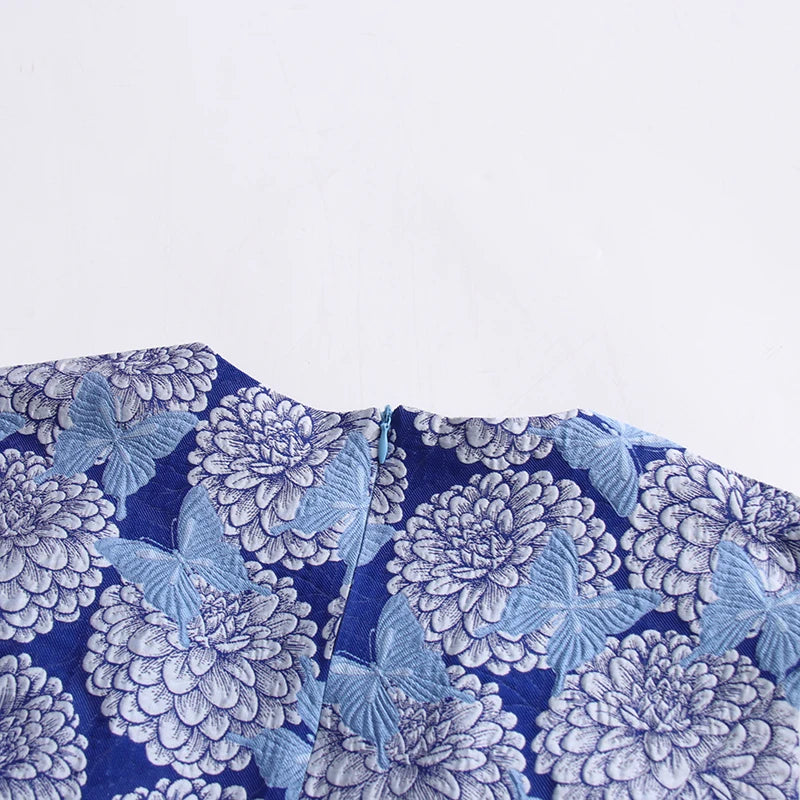 Print Mini Dress