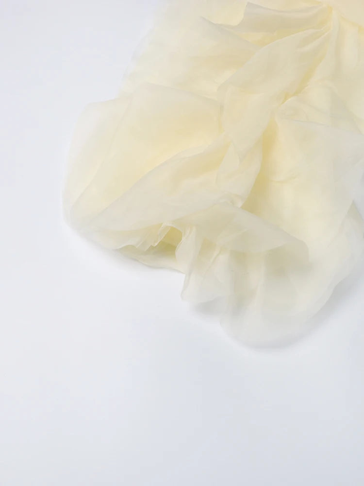 Chiffon Ruffle Blouse