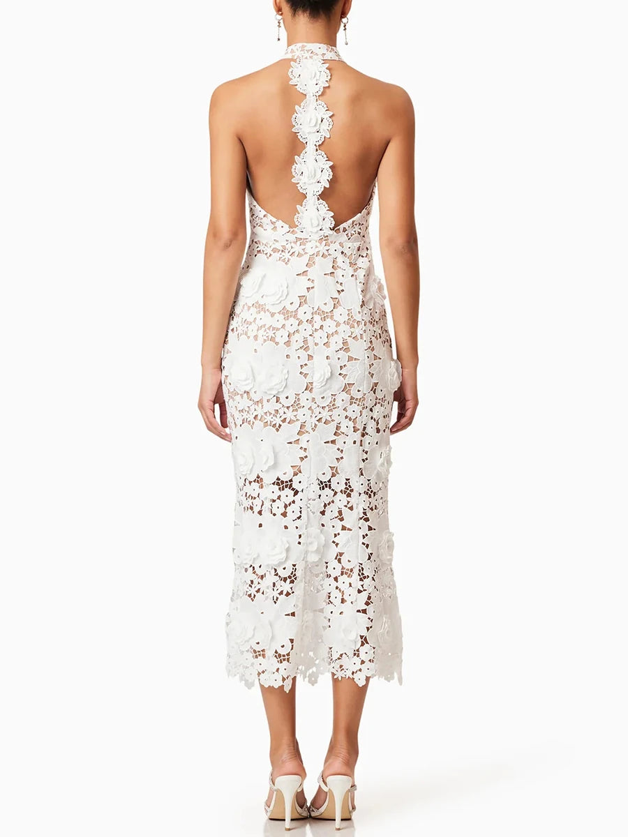 Lace Midi Dress