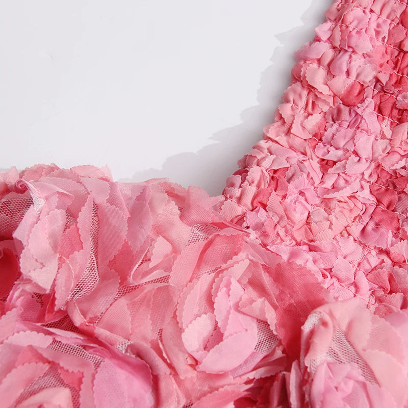 Ruffled Mini Dress
