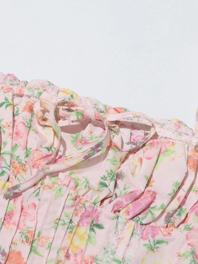 Print Mini Dress