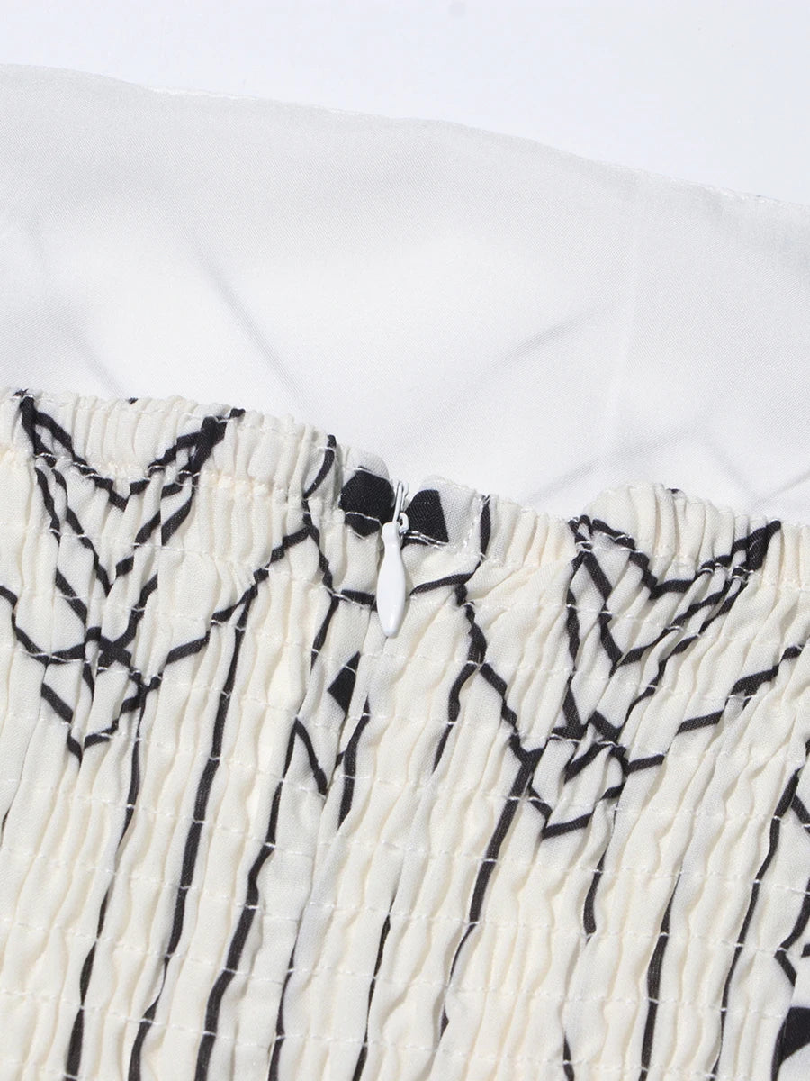 Print Pattern Dress