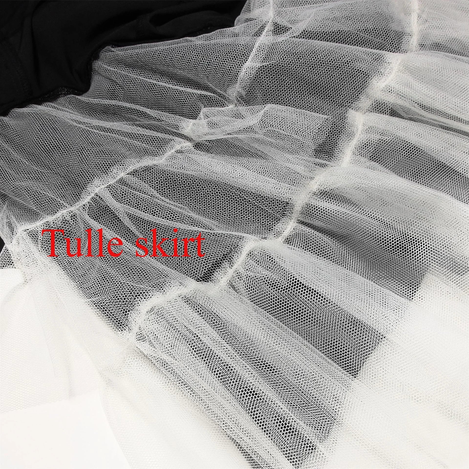 Tulle Hem Dress