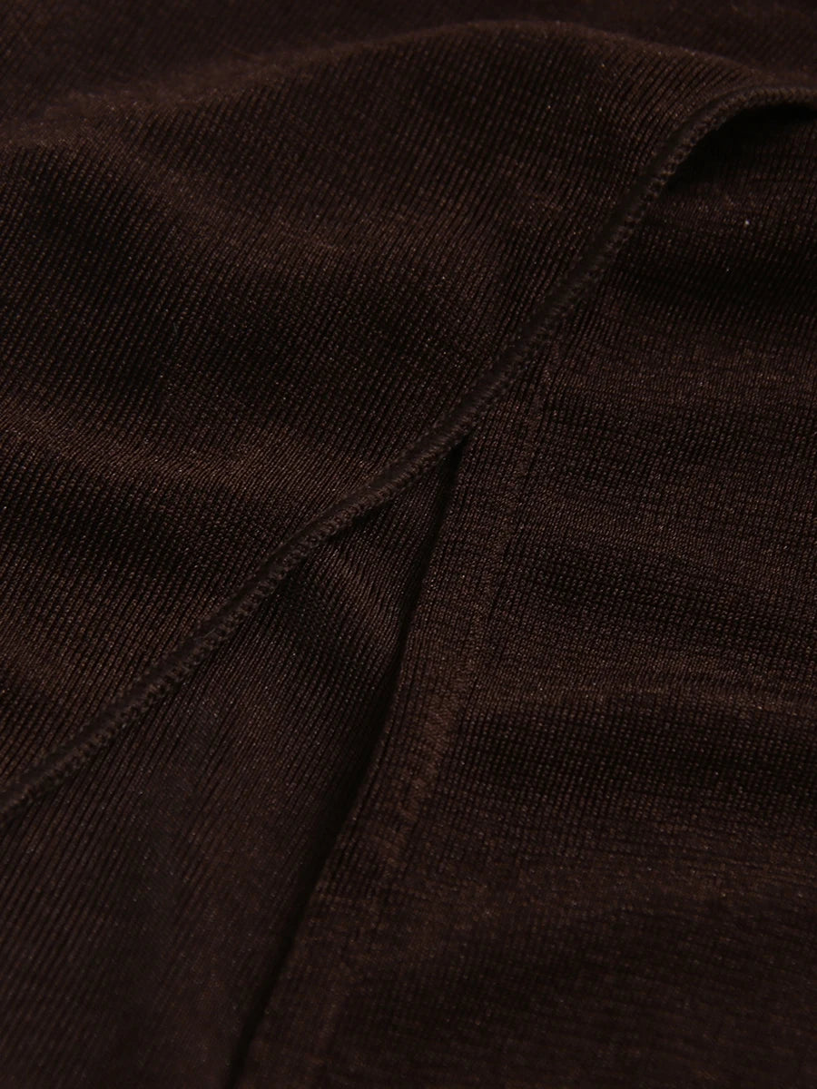 Brown Skirt Set