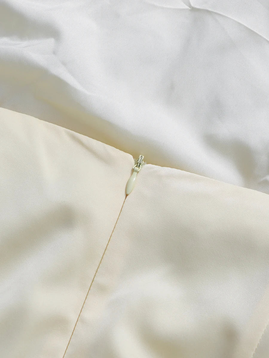 Butter Yellow Cocktail Gown