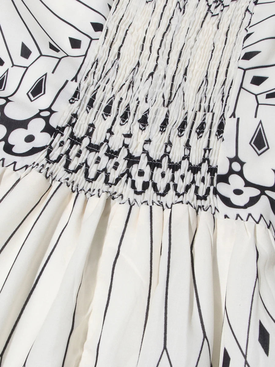 Print Pattern Dress