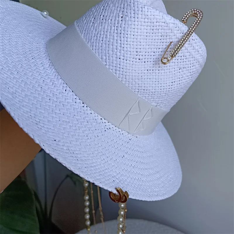 Panama Hat with Chain