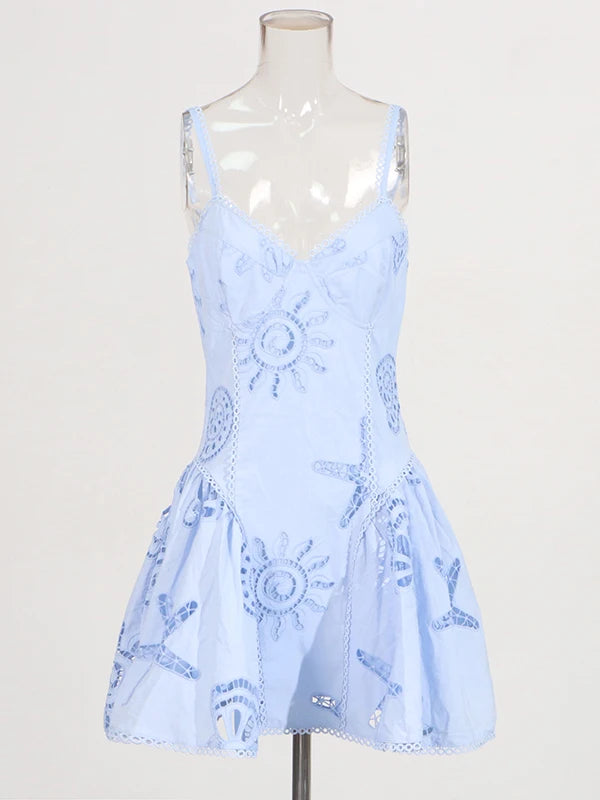 Embroidered Design Dress