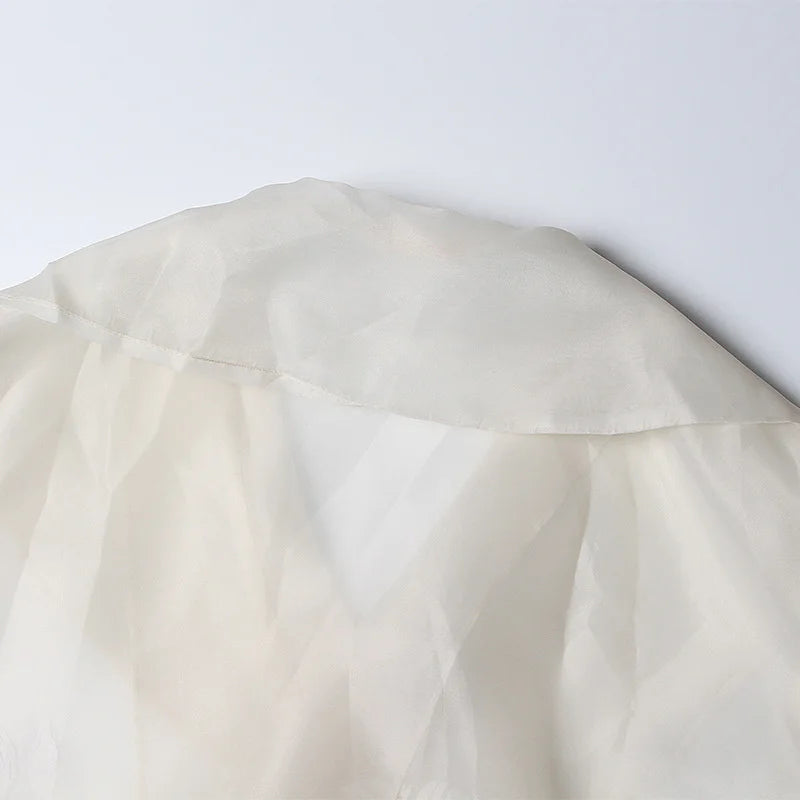 Chiffon Belted Blouse