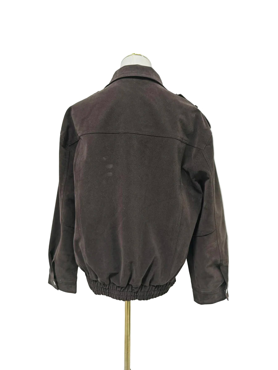 Faux Suede Jacket