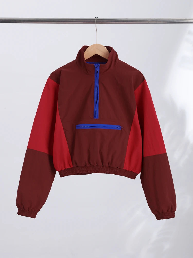Retro Windbreaker Jacket