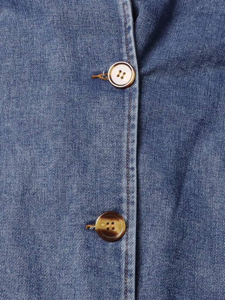 Denim Trench Coat