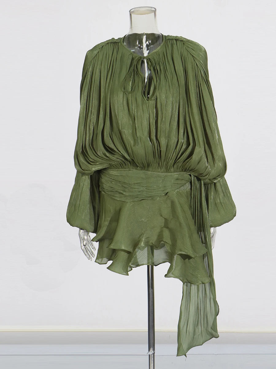 Blouson Mini Dress
