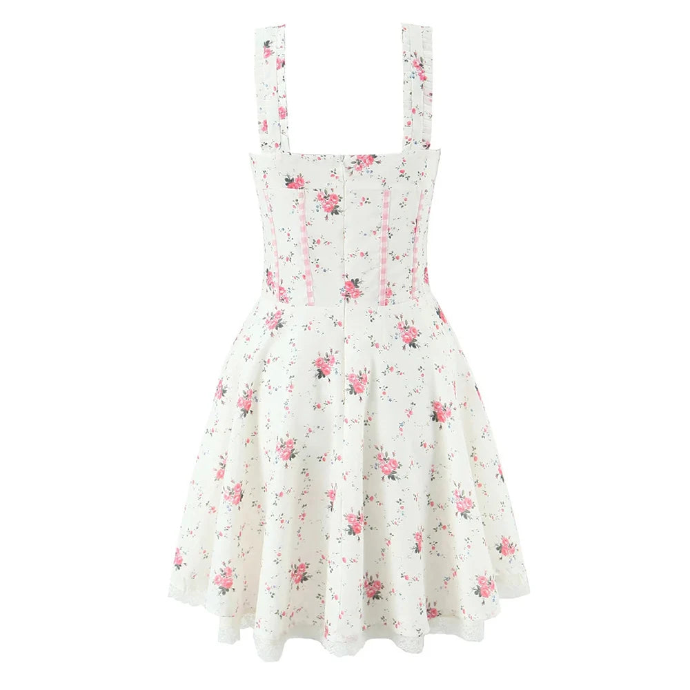 Print Mini Dress