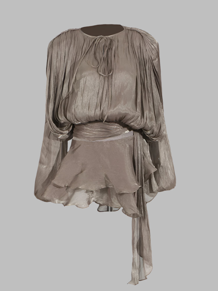 Blouson Mini Dress