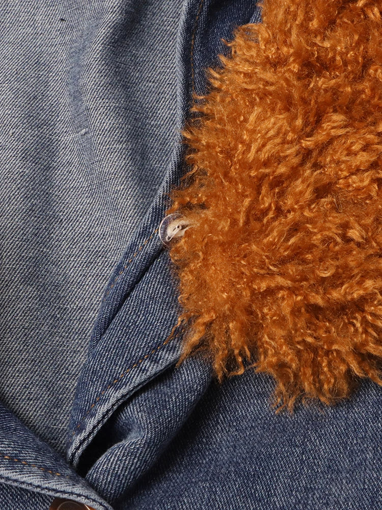 Denim Trench Coat