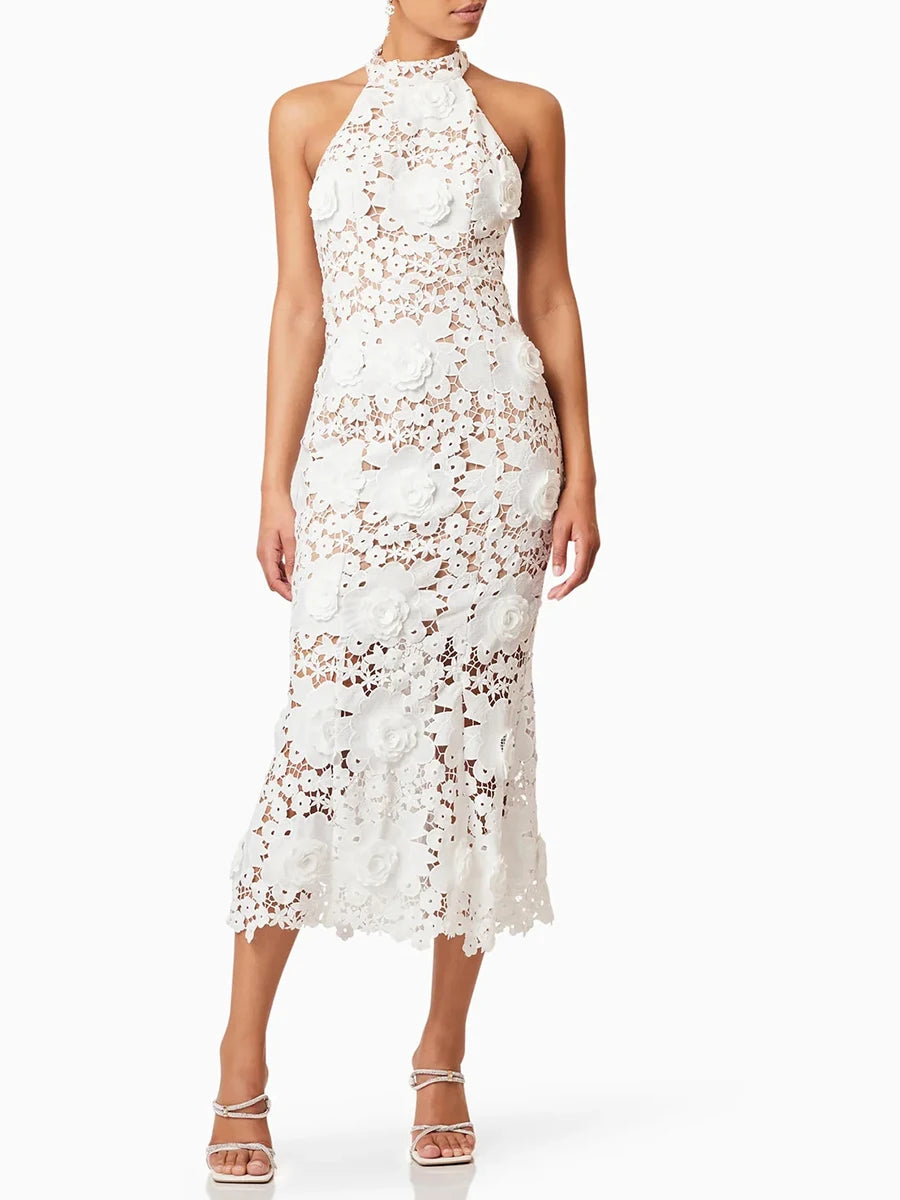 Lace Midi Dress