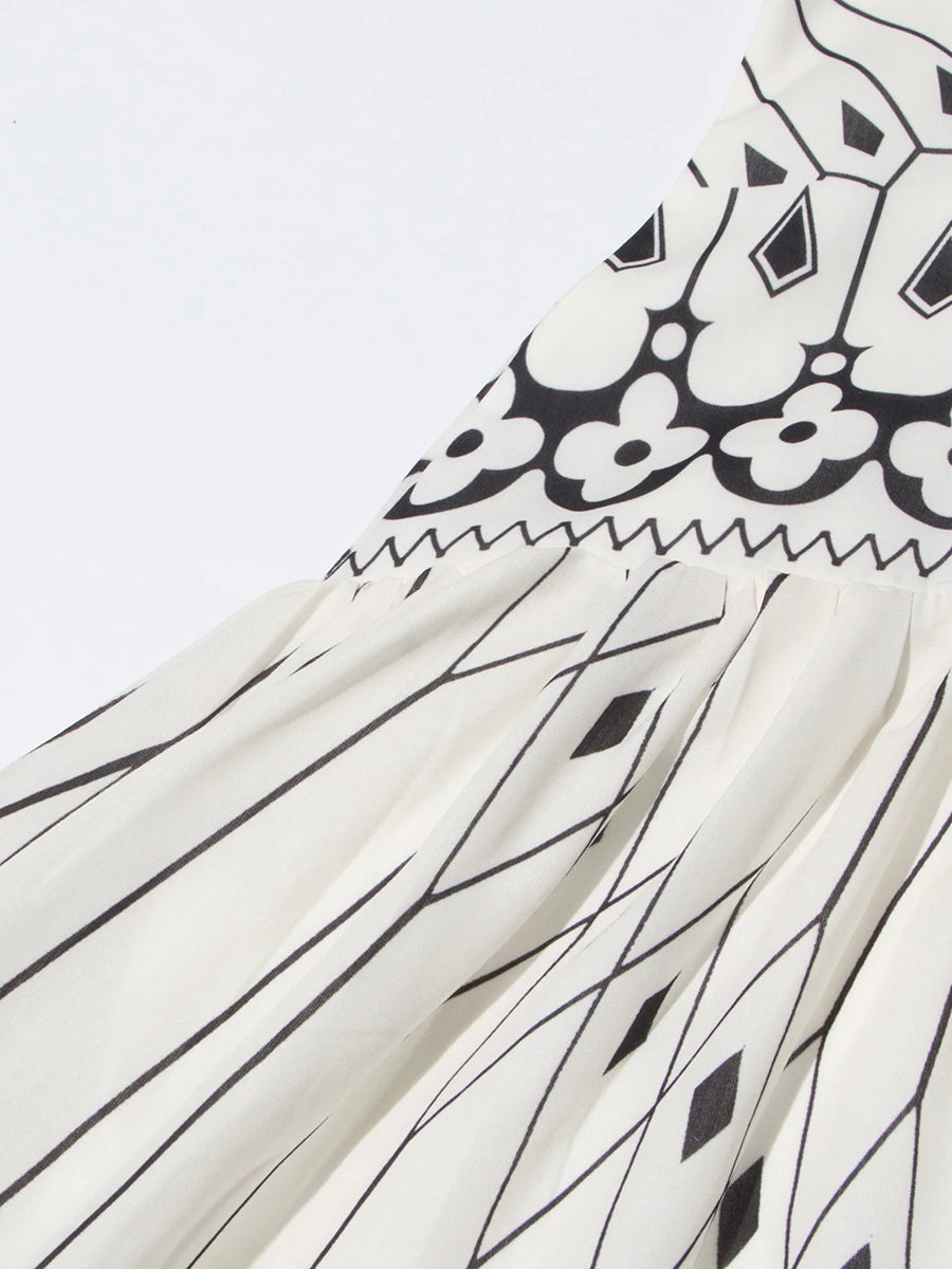 Print Pattern Dress